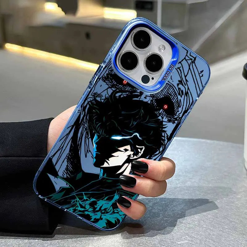 Anime Solos Levelings For Apple iPhone 17 16E 16 15 14 13 12 mini Pro Max Plus Cover Funda Silicone Soft Colorful Phone Case