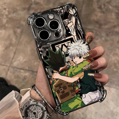 Anime Hunter X Hunter Phone Case For iPhone 17 17e 16e 16 15 14 13 12 11 Pro Max X XR XSMax 7 8 Mini Air Plus Anti-Fall Airabag