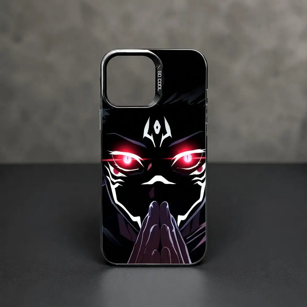 Jujutsu Kaisen Merchandise Phone Case For iPhone 11/12/13/14/15/16/17 Pro Max Color Gradient TPU Case Shockproof Cover