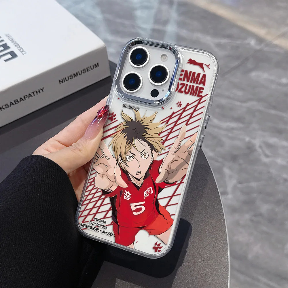 Hot Anime Haikyuu Hinata Shoyo Phone Case For iPhone 17 16e 16 15 14 13 12 11 mini Pro Max X XR XSMAX 8 7 Air Plus Soft Cover