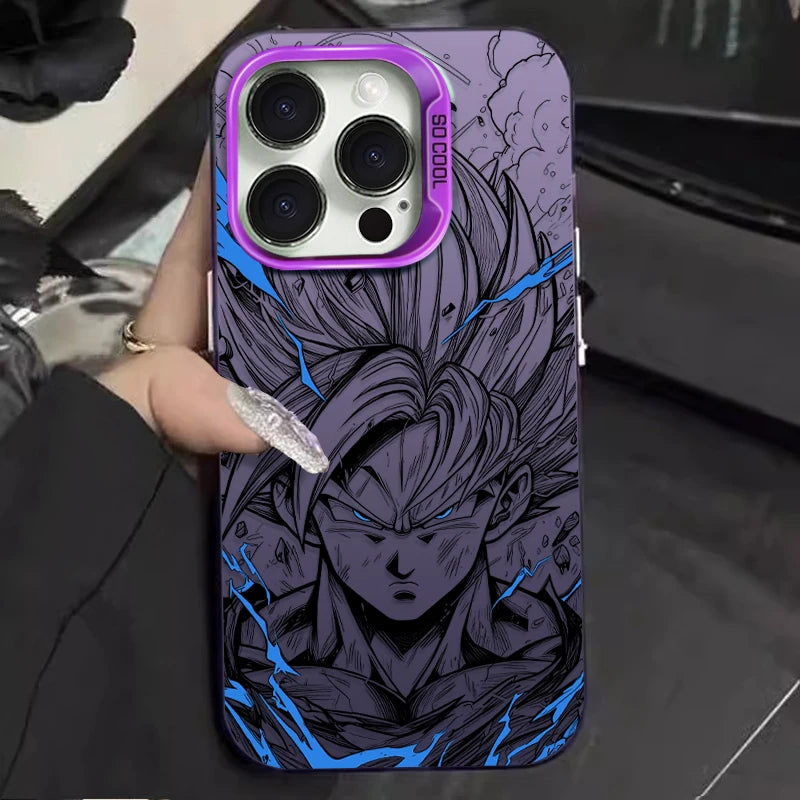 Anime Dragon Cool G-Goku Son Phone Case For iPhone 17 17e 16e 16 15 14 13 mini Pro Max XSMAX Air Plus Anti Fall Matte Back Cover