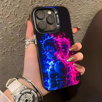 A-Akaza Demon Slayer Phone Case For IPhone 17 Pro Max 15 Pro 16 14 Plus 12 13 Mini 11 Pro Shockproof Colorful Cover