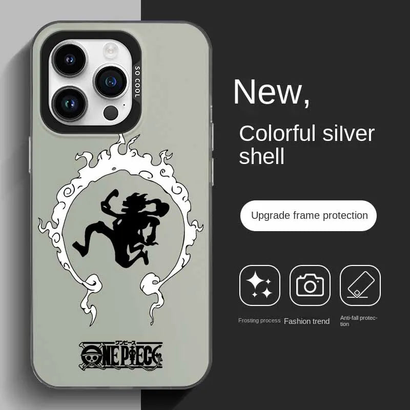One Piece Anime Luffys Phone Case For iPhone 17 17e 16e 16 15 14 13 12 11 mini Pro Max XSMAX Air Plus Anti Fall Matte Back Cover
