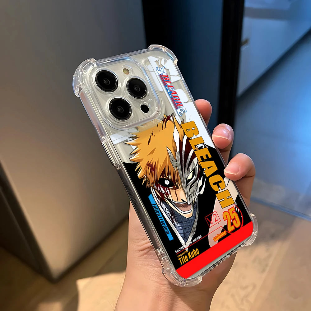 BLEACH New Cool Anime Phone Case For vivo V50 V40 V30 V29 V27 V27E V25 V23 Y02 Y76 Y38 Y28 Y03 Y17s Y19S Y78 Y36 Y27 Y35 Lite 5G
