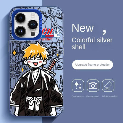 BLEACH Anime For Apple iPhone 17 16E 16 15 14 13 12 mini Pro Max Plus Cover Funda Silicone Soft Capa Colorful Phone Case